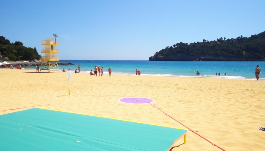Balmoral Beach safety zones