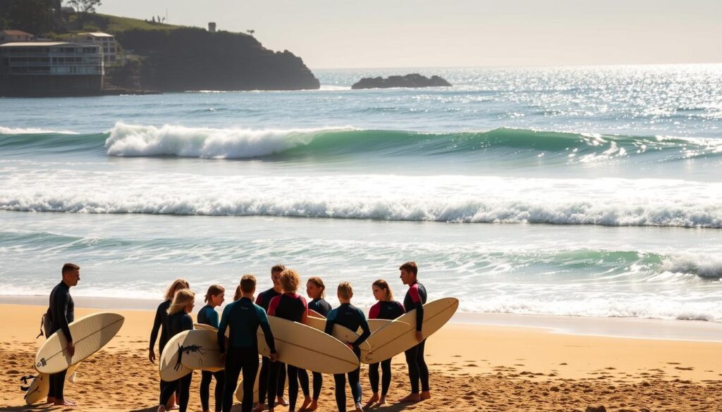 Bronte Beach surf lessons