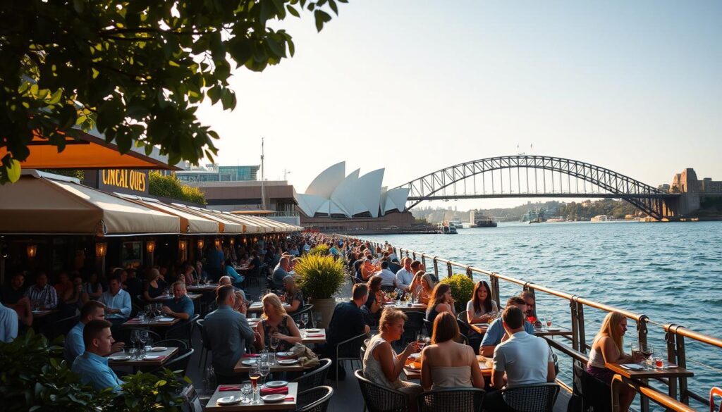 Circular Quay waterfront dining