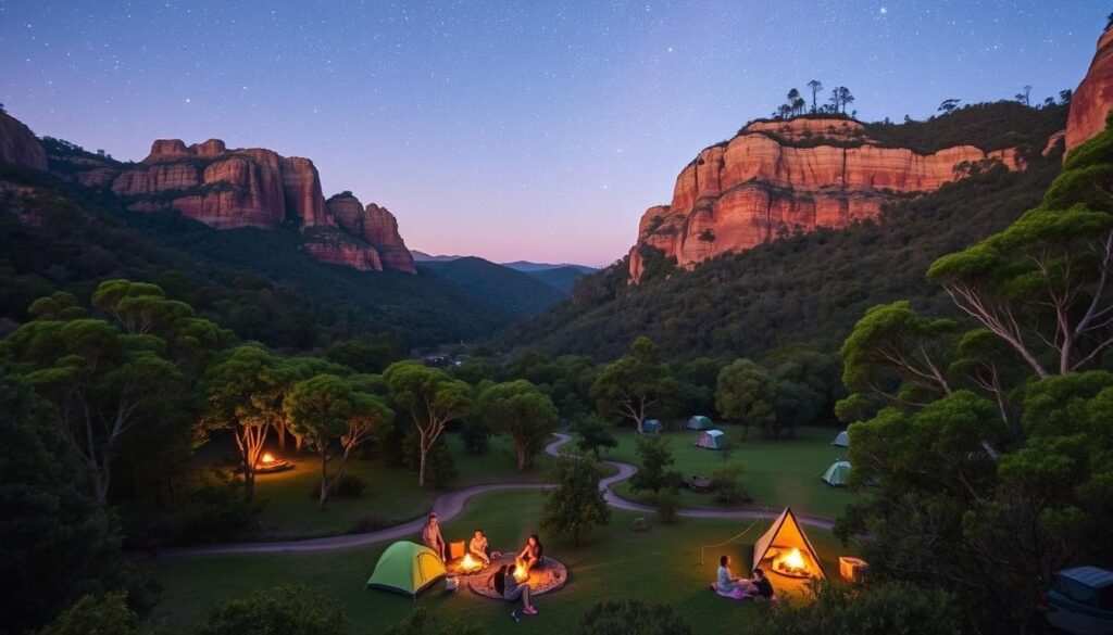 Ku-ring-gai Chase camping spots