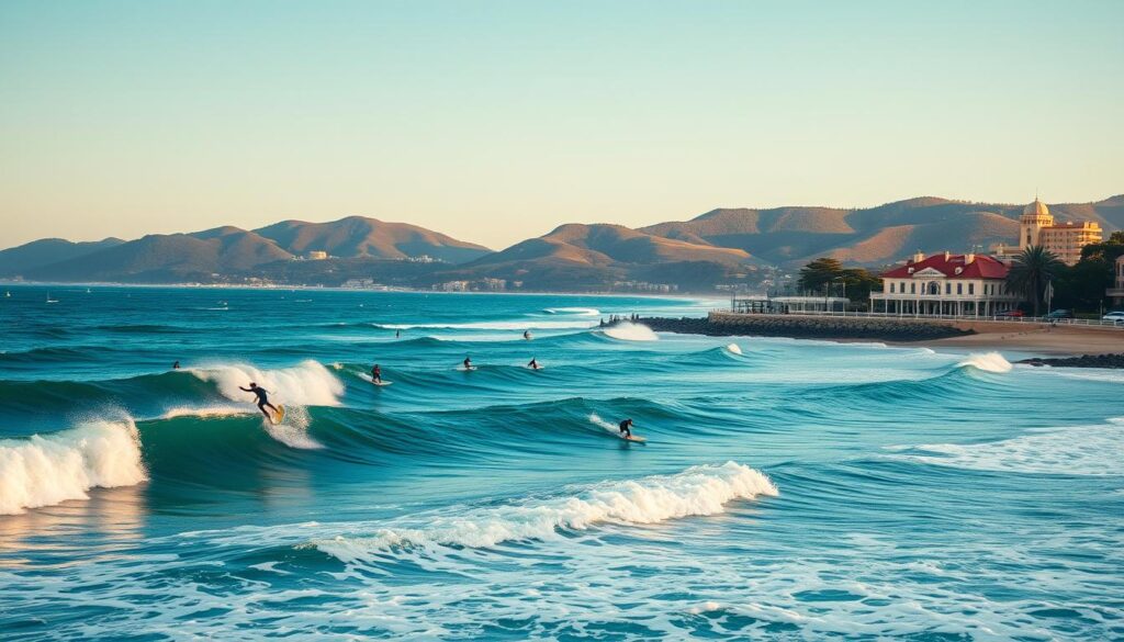 Manly Beach surfing