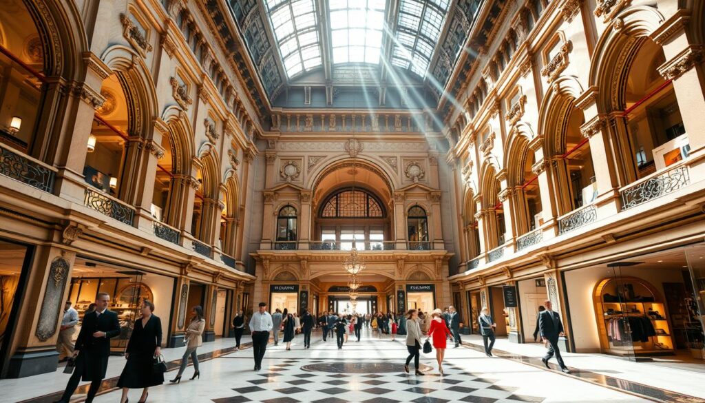 QVB luxury shopping