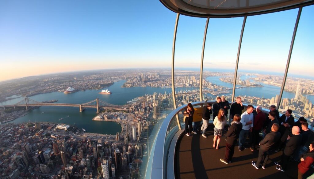 Sydney Tower Eye observation deck