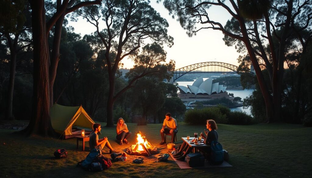 Sydney camping experience