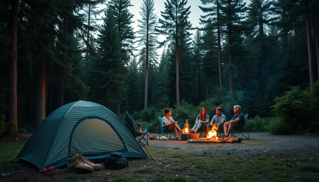 camping experience