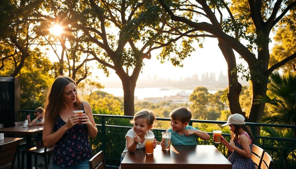 family adventures at Taronga Zoo