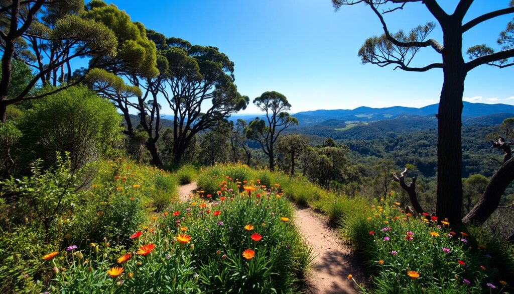 hiking trails near Ku-ring-gai wildflower garden