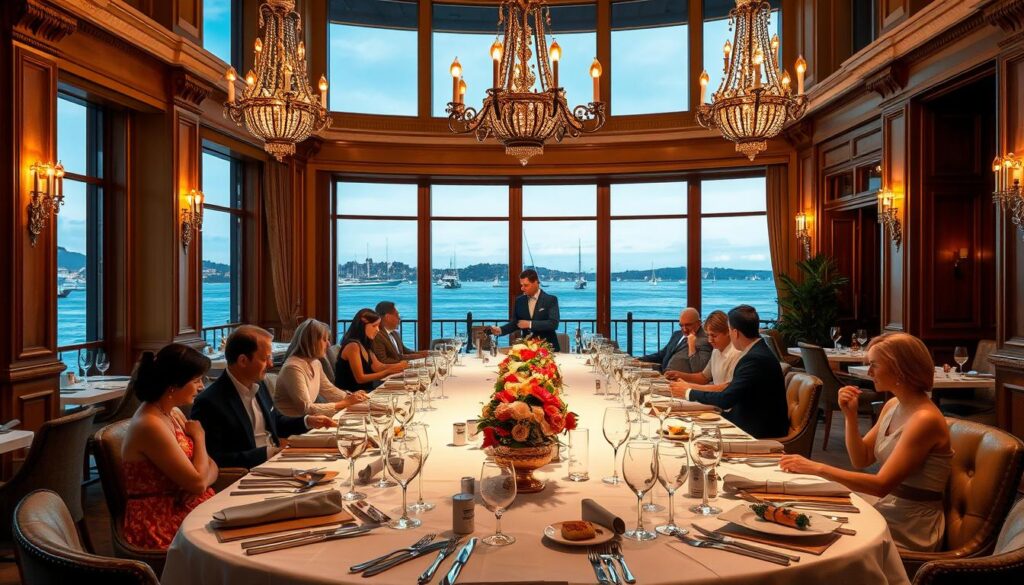 luxury dining in Elizabeth Bay