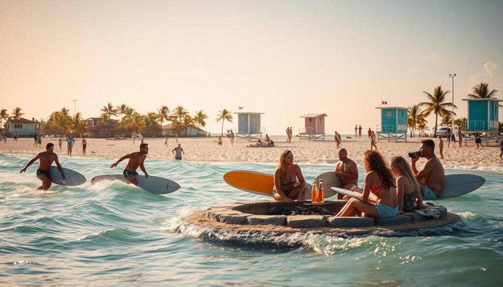 palm beach surfing spots